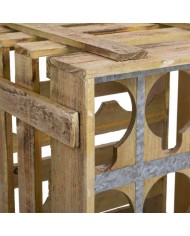 Portabottiglie Alexandra House Living Naturale Legno di abete 32 x 43 x 33 cm 9 bottiglie Scatola Portabottiglie Alexandra House Living Naturale Legno di abete 32 x 43 x 33 cm 9 bottiglie Scatola