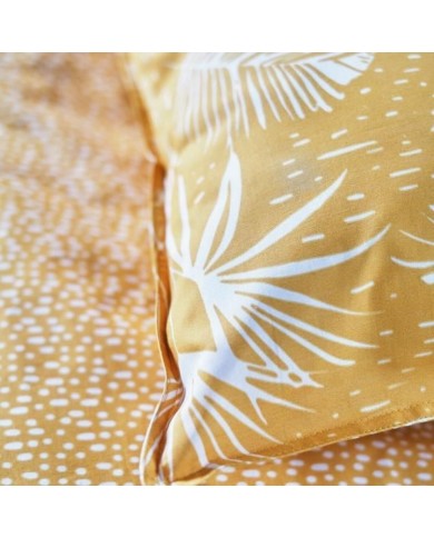 Set di copripiumino TODAY 220 x 240 cm Giallo 3 Pezzi