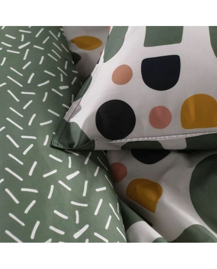 Set di copripiumino TODAY Verde 220 x 240 cm 3 Pezzi Set di copripiumino TODAY Verde 220 x 240 cm 3 Pezzi