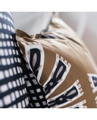 Set di copripiumino TODAY Marrone 220 x 240 cm 3 Pezzi