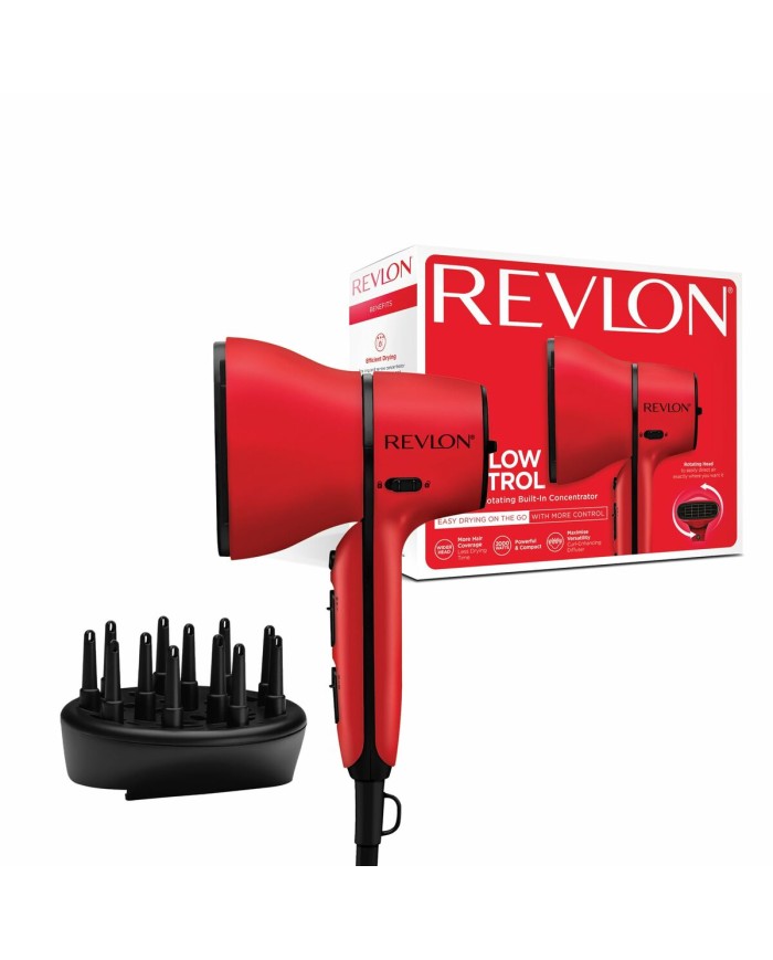 Phon Revlon RVDR5320 Rosso 2000 W Phon Revlon RVDR5320 Rosso 2000 W
