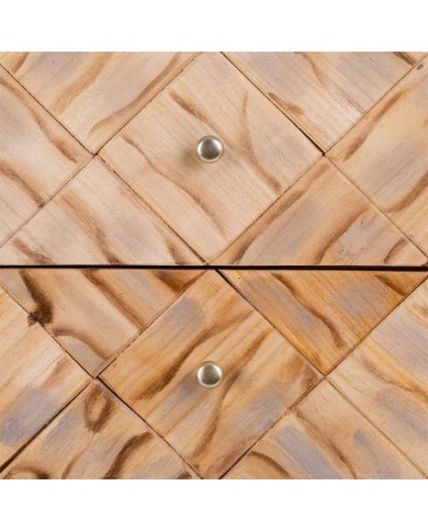 Comodino Alexandra House Living Marrone 35 x 61 x 44 cm