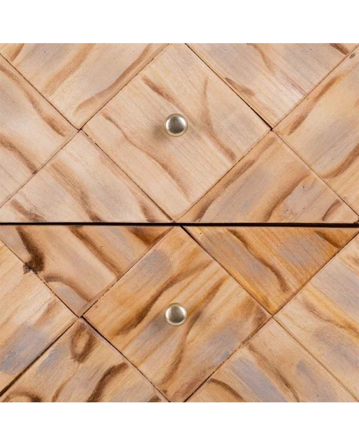 Comodino Alexandra House Living Marrone 35 x 61 x 44 cm Comodino Alexandra House Living Marrone 35 x 61 x 44 cm