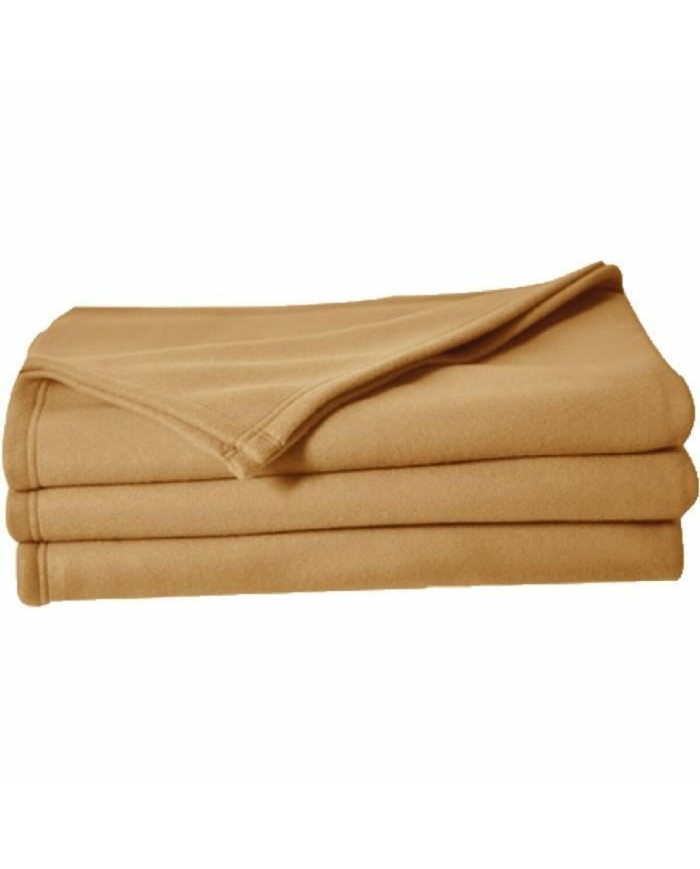 Coperta Toison D'or POLECO 240 x 220 cm Beige