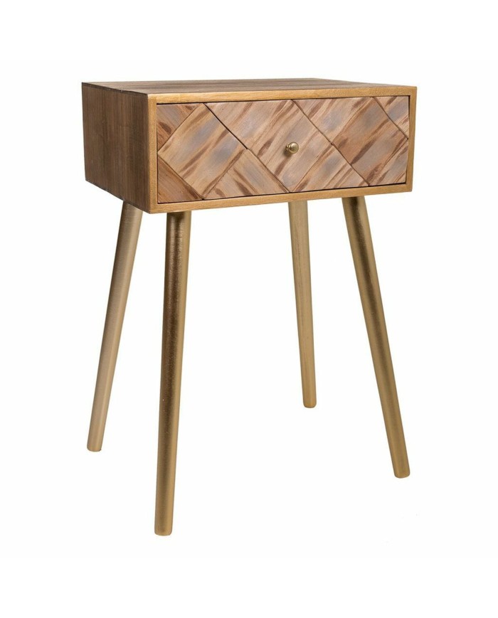 Comodino Alexandra House Living Marrone 34 x 67 x 45 cm Comodino Alexandra House Living Marrone 34 x 67 x 45 cm