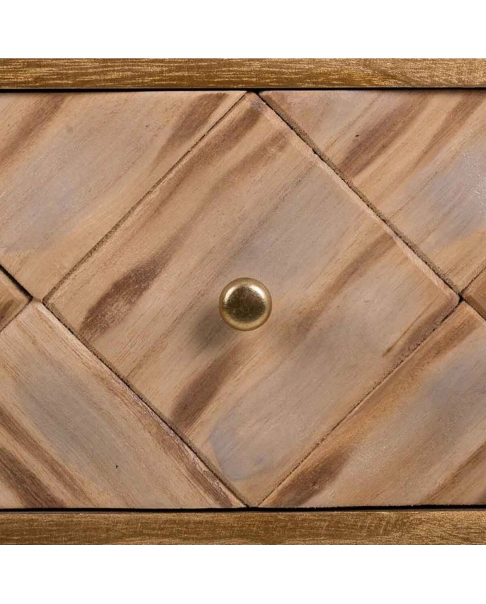 Comodino Alexandra House Living Marrone 34 x 67 x 45 cm Comodino Alexandra House Living Marrone 34 x 67 x 45 cm