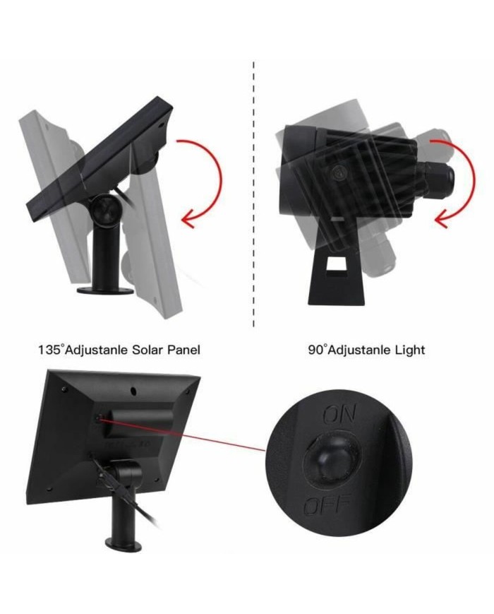 Lampada ad energia solare Lumisky Roundy Grigio