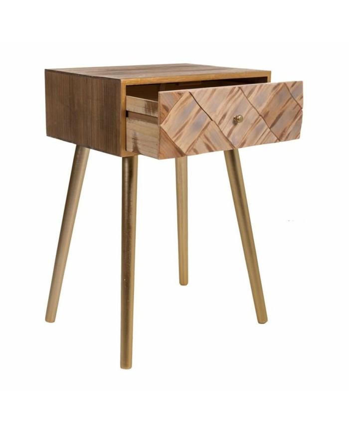 Comodino Alexandra House Living Marrone 34 x 67 x 45 cm Comodino Alexandra House Living Marrone 34 x 67 x 45 cm