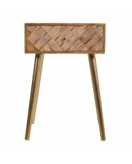 Comodino Alexandra House Living Marrone 34 x 67 x 45 cm Comodino Alexandra House Living Marrone 34 x 67 x 45 cm