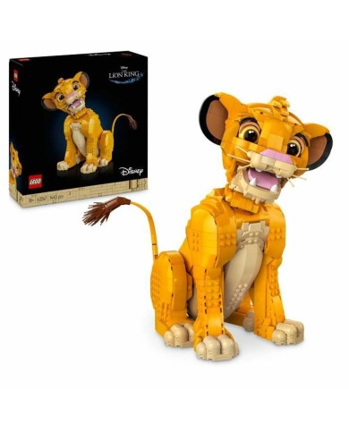 Set di Costruzioni Lego Disney Classic 43247 Simba, the Young Lion King Multicolore 1445 Pezzi