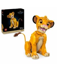 Set di Costruzioni Lego Disney Classic 43247 Simba, the Young Lion King Multicolore 1445 Pezzi