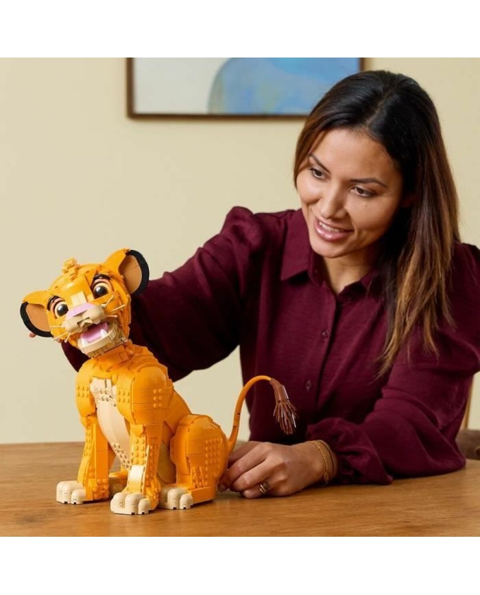 Set di Costruzioni Lego Disney Classic 43247 Simba, the Young Lion King Multicolore 1445 Pezzi