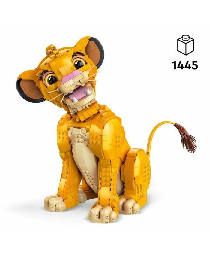 Set di Costruzioni Lego Disney Classic 43247 Simba, the Young Lion King Multicolore 1445 Pezzi