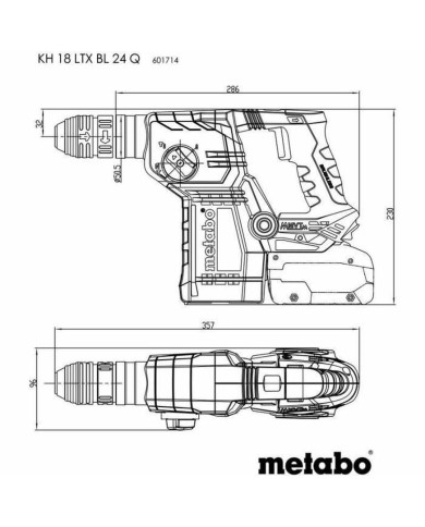 Trapano a percussione Metabo Trapano a percussione Metabo