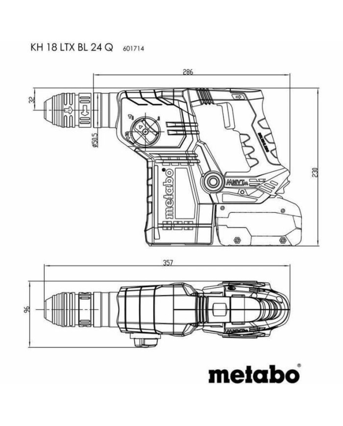Trapano a percussione Metabo
