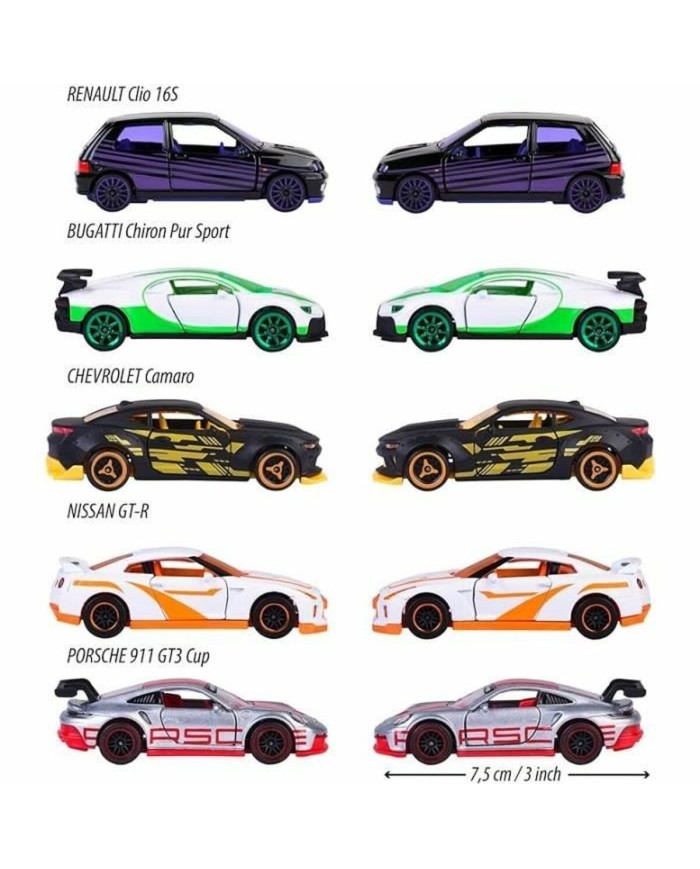 Personaggi d'Azione Majorette Color Trace