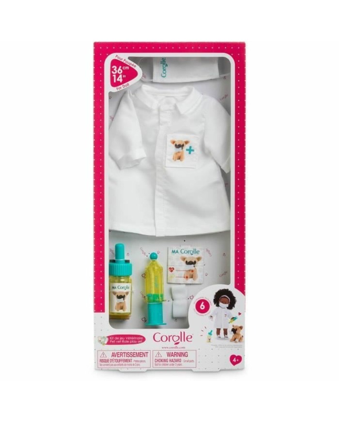 Accessori per Bambole Corolle Veterinarian Play Kit Accessori per Bambole Corolle Veterinarian Play Kit