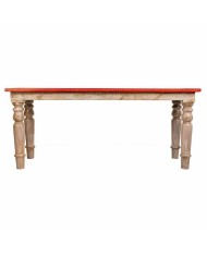 Panca Alexandra House Living Legno di mango Legno MDF 35 x 43 x 101 cm