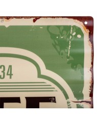 Placca da Parete Alexandra House Living Coffee Shop Ferro 59 x 1 x 40 cm Placca da Parete Alexandra House Living Coffee Shop Ferro 59 x 1 x 40 cm