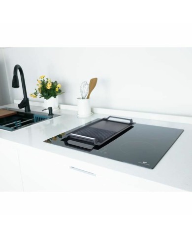 Piano Cottura ad Induzione Continental Edison CETI4ZFLEX3 7200 W Piano Cottura ad Induzione Continental Edison CETI4ZFLEX3 7200 W