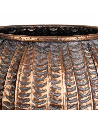 Vaso Alexandra House Living Dorato Ferro 35 x 32 x 35 cm Vaso Alexandra House Living Dorato Ferro 35 x 32 x 35 cm