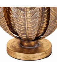 Lampada da tavolo Alexandra House Living Dorato Ferro 35 x 39 x 35 cm