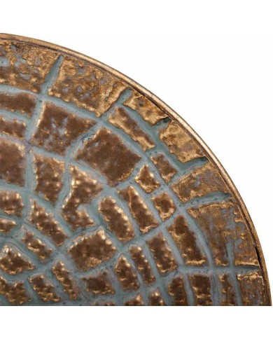 Centrotavola Alexandra House Living Dorato Ferro 55 x 5 x 55 cm