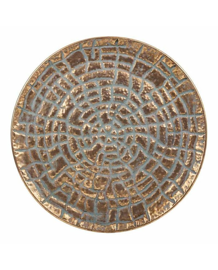 Centrotavola Alexandra House Living Dorato Ferro 55 x 5 x 55 cm