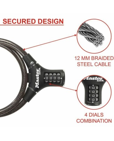 Catena con lucchetto Master Lock Catena con lucchetto Master Lock