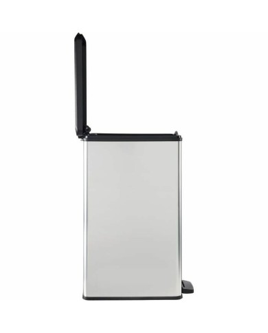 Secchio della spazzatura Curver 240640 Argentato Plastica 40 L Secchio della spazzatura Curver 240640 Argentato Plastica 40 L