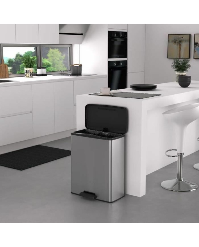 Secchio della spazzatura Curver 254610 Plastica 65 L Secchio della spazzatura Curver 254610 Plastica 65 L