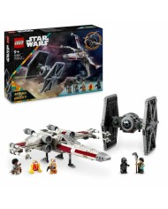 Set di Costruzioni Lego 75393 TIE Fighter and X-Wing Combiner 1063 Pezzi