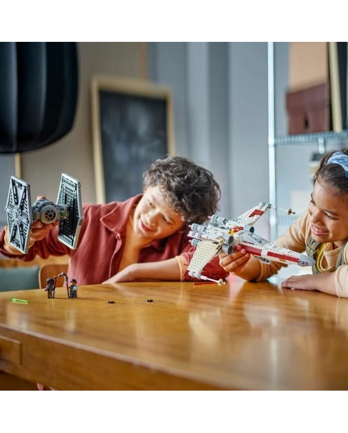 Set di Costruzioni Lego 75393 TIE Fighter and X-Wing Combiner 1063 Pezzi