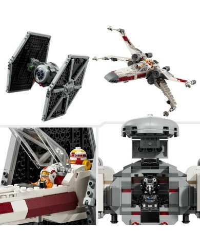 Set di Costruzioni Lego 75393 TIE Fighter and X-Wing Combiner 1063 Pezzi