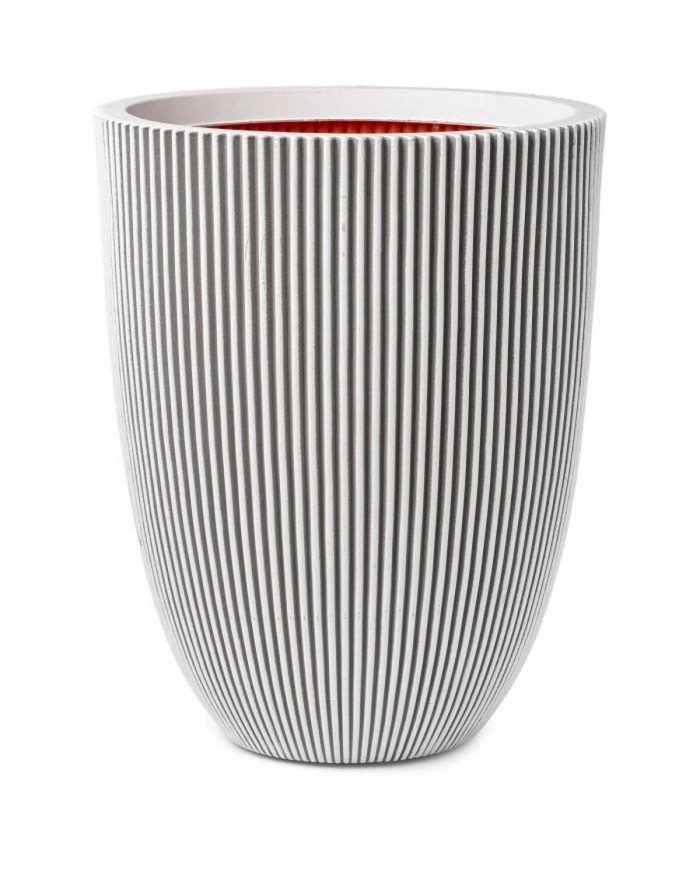 Vaso Capi Europe Beige Plastica Rotondo 34 x 34 x 46 cm Vaso Capi Europe Beige Plastica Rotondo 34 x 34 x 46 cm