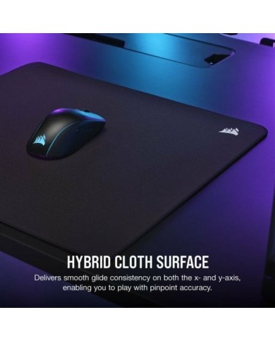 Tappeto Gaming Corsair MM500 v2 Nero 45 x 40 cm