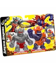 Playset Goo Jit Zu Strikers Blaz vs Corr Figura Duo 11cm