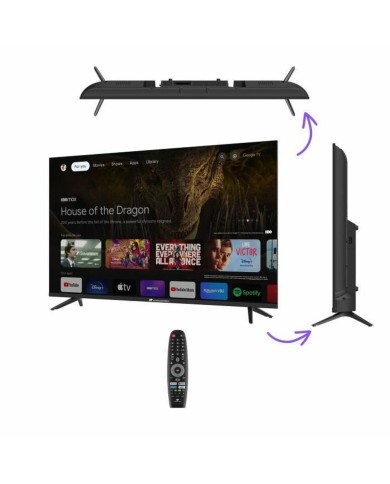 Smart TV Continental Edison Celed43sgqld24b6 4K Ultra HD 43" QLED