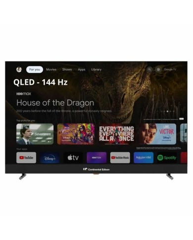 Smart TV Continental Edison CELEDGAM43QL24B6 4K Ultra HD 43" QLED