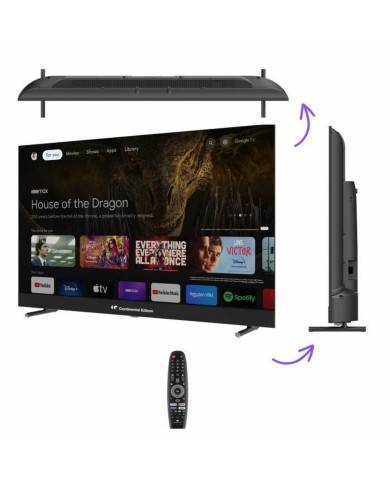 Smart TV Continental Edison CELEDGAM43QL24B6 4K Ultra HD 43" QLED