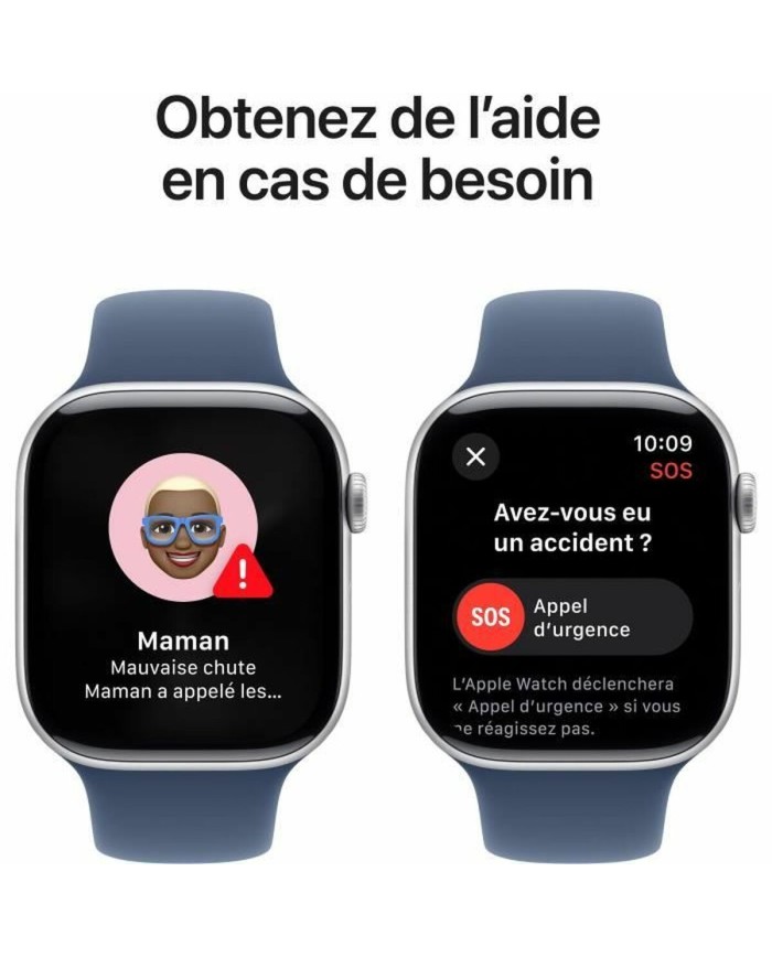 Smartwatch Apple Watch Series 10 Azzurro Argentato 46 mm