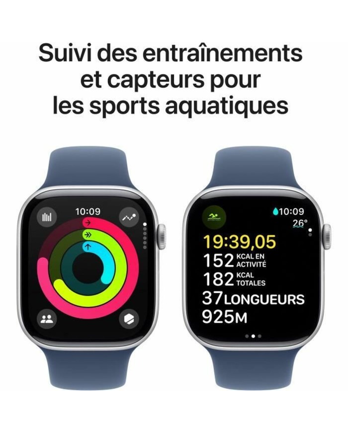 Smartwatch Apple Watch Series 10 Azzurro Argentato 46 mm