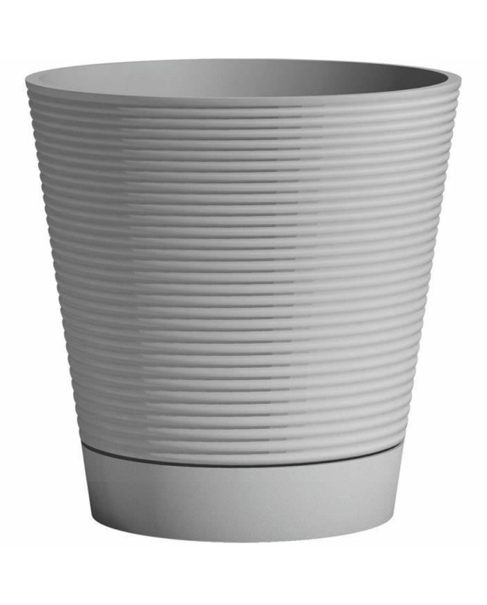 Vaso Autoirrigante Garden ID Grigio 40 cm