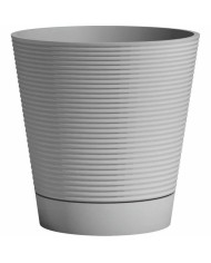 Vaso Lechuza 40 x 40 x 40 cm Nero Rosso polipropilene Plastica