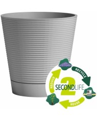 Vaso Autoirrigante Garden ID Grigio 40 cm