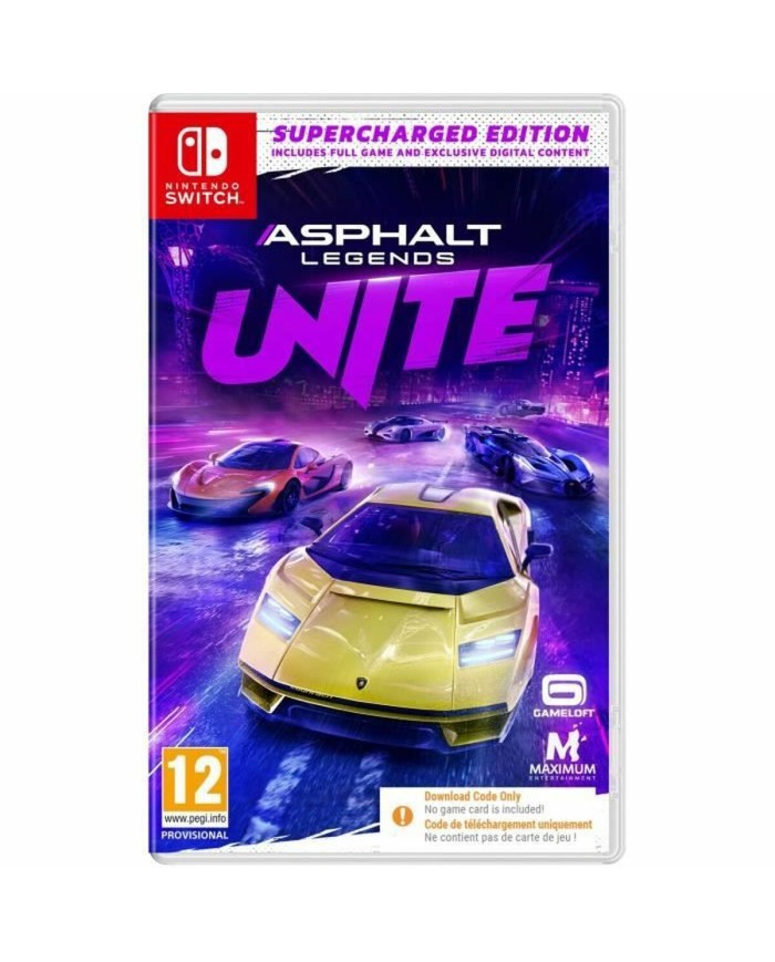 Videogioco per Switch Just For Games Asphalt Legends Unite Supercharged Videogioco per Switch Just For Games Asphalt Legends Unite Supercharged