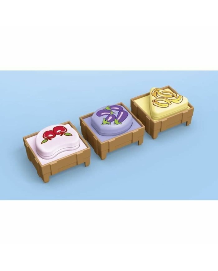 Playset Playmobil Junior 71691 - Organic fruit and vegetable stall 17 Pezzi