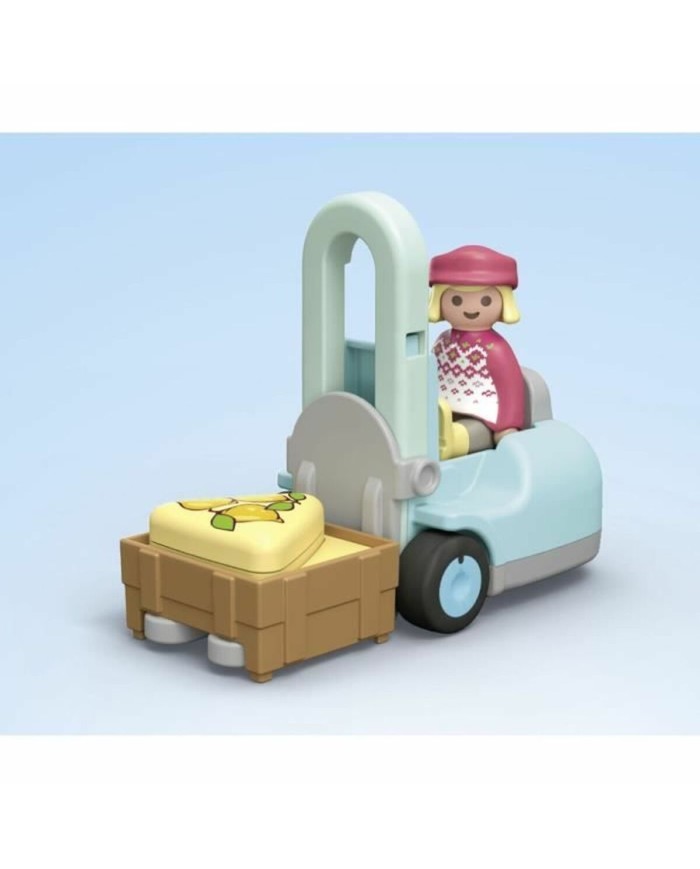 Playset Playmobil Junior 71691 - Organic fruit and vegetable stall 17 Pezzi