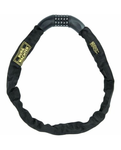 Lucchetto con chiave Burg-Wachter 280 C 90 BLACK Acciaio Rotondo