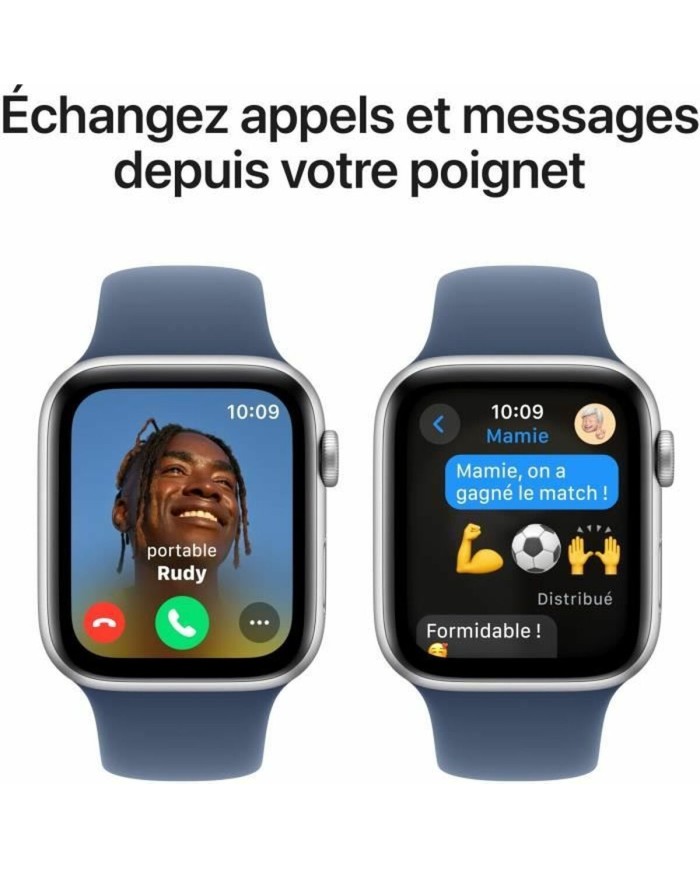 Smartwatch Apple Azzurro Argentato 44 mm